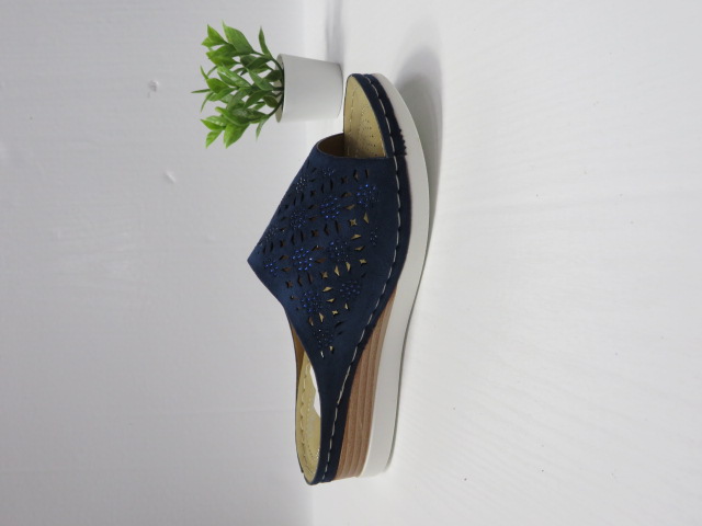Klapki Damskie N22-885 BLUE 36-41 1
