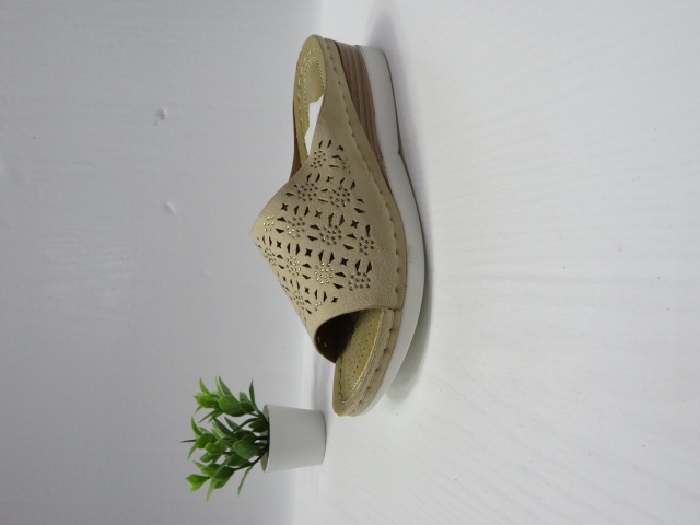 Klapki Damskie N22-885 BEIGE 36-41