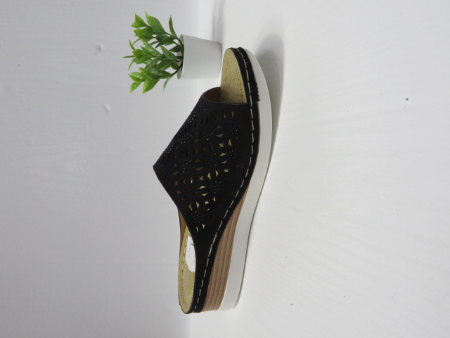 Klapki Damskie N22-885 BLACK 36-41 1