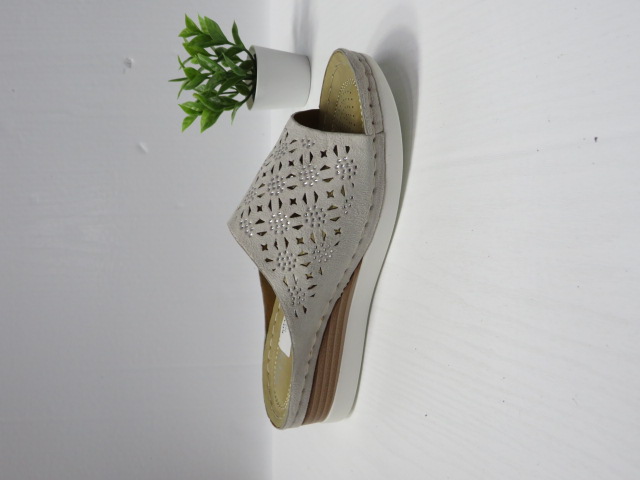 Klapki Damskie N22-885 GREY 36-41 1