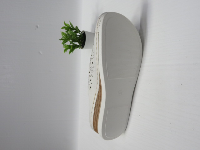 Klapki Damskie N22-885 WHITE 36-41 2