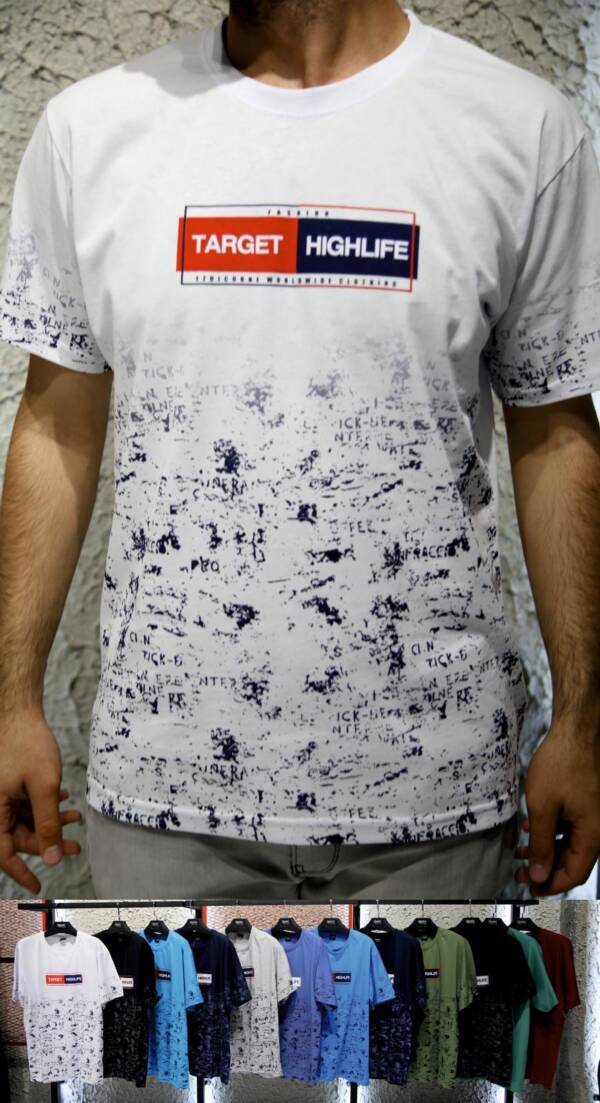 Bluzka męska 9747 Mix kolor 3XL-6XL (towar tureckie) 1