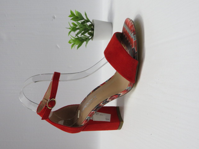 Czółenka Damskie 7LL677 RED 36-41