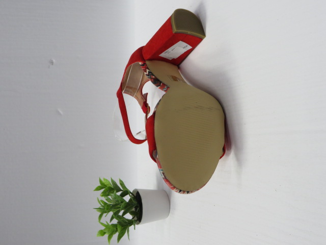 Czółenka Damskie 7LL677 RED 36-41 2