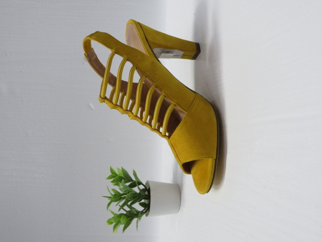 Szpilki Damskie 7LL680 YELLOW 36-41 1