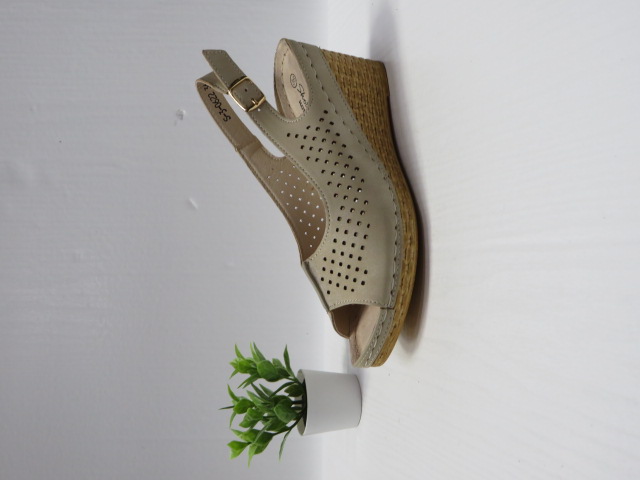 Sandały damskie 0622 BEIGE 36-40
