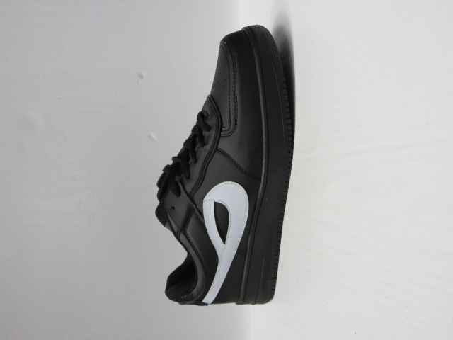 Sportowe Męskie MN89-3 ALL BLACK/WHITE 41-46