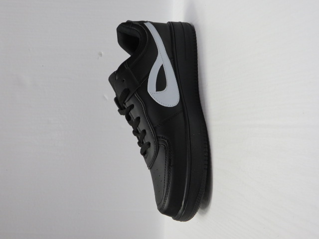 Sportowe Męskie MN89-3 ALL BLACK/WHITE 41-46 1