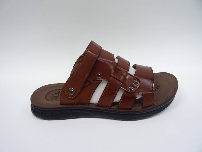 Sandały Męskie F208 BROWN 40-45 1