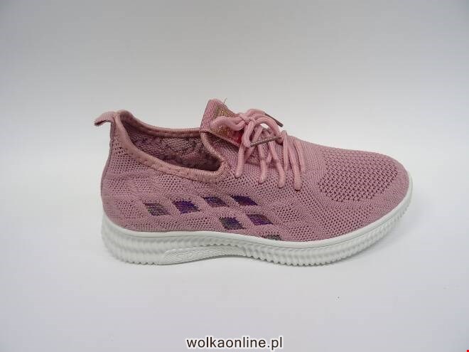 Sportowe Damskie 92062 PINK/WHITE 36-42