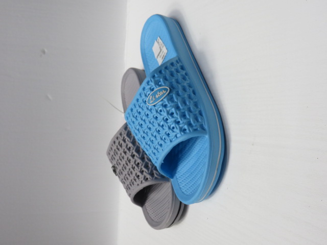 Klapki Damskie 9019B BLUE/GOLD/PINK/NAVY/GREEN 37-42