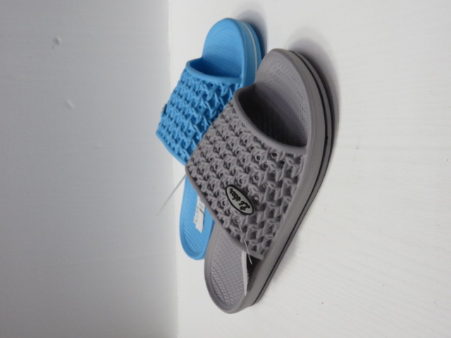 Klapki Damskie 9019B BLUE/GOLD/PINK/NAVY/GREEN 37-42 1