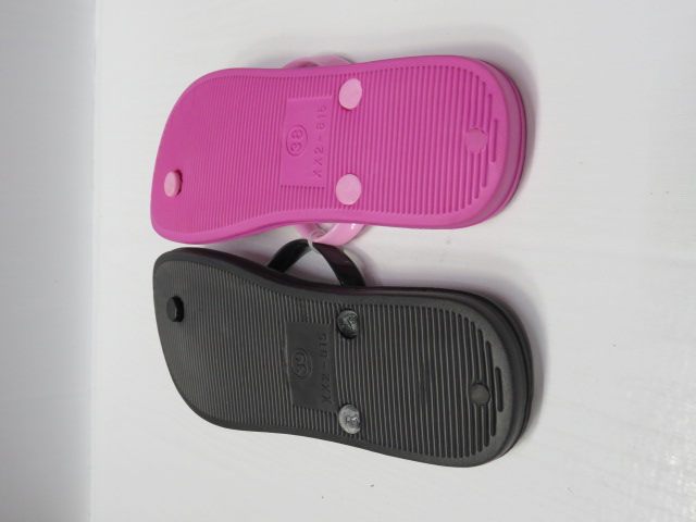 Klapki Damskie 6353 WHITE/BLACK/FUXIA 36-41 2