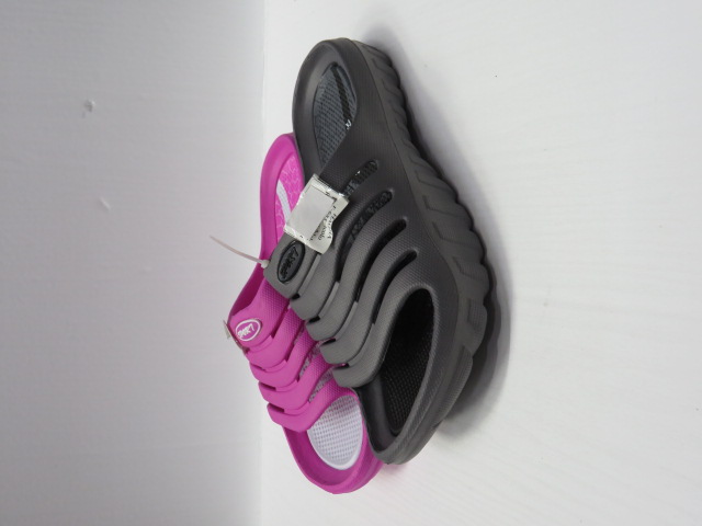 Klapki Damskie F-688 BLACK-ROSE/GREY-BLACK/ROSE-WHITE/BLUE-WHITE 36-41