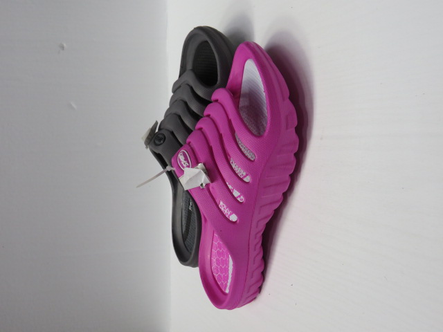 Klapki Damskie F-688 BLACK-ROSE/GREY-BLACK/ROSE-WHITE/BLUE-WHITE 36-41 1