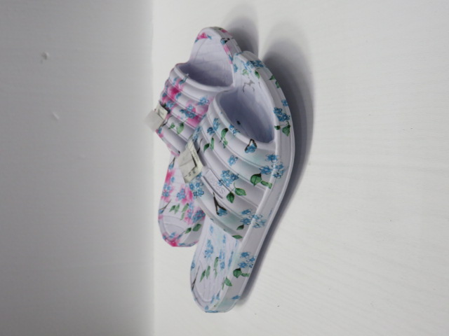 Klapki Damskie F-813 PURPLE/ROSE/L.BLUE/PINK 36-41 1