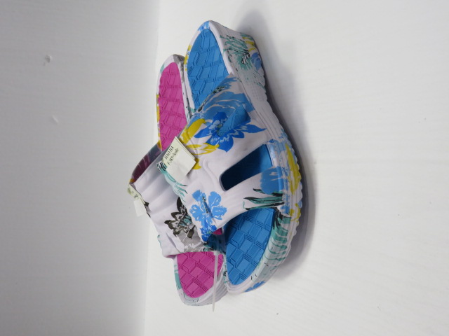 Klapki Damskie F-385 SKYBLUE/ROSERED/PINK 36-41