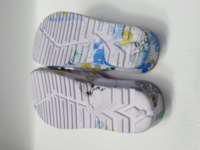 Klapki Damskie F-385 SKYBLUE/ROSERED/PINK 36-41 2