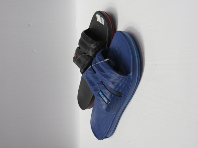 Klapki Damskie L8809B BLACK/D.GREY/NAVY 36-41 1