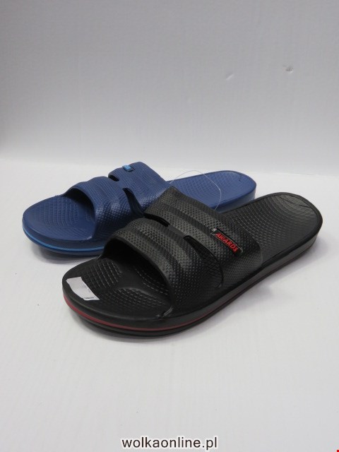 Klapki Męskie M8809 BLACK/D.GREY/NAVY 40-45