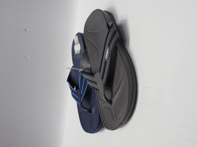 Klapki Męskie T2409 NAVY/BLACK/GREY 41-45
