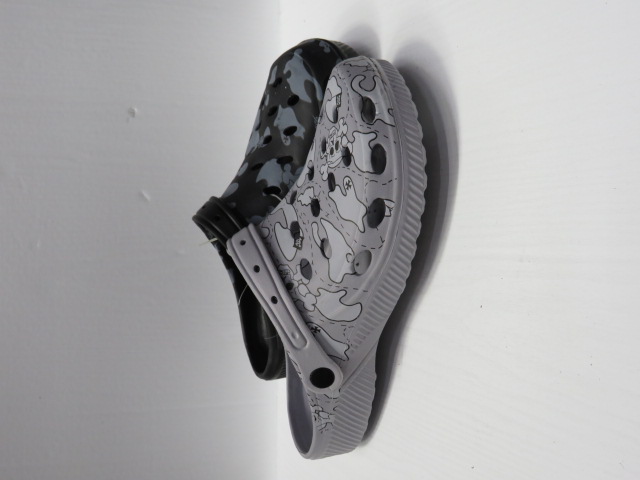 Kapcie Męskie 8105-4 BLACK/L.GREY/NAVY/GREEN 42-47 1