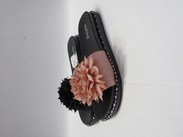 Klapki Damskie AT1010 BLACK/PINK/RED/PLUM/BEIGE 36-41