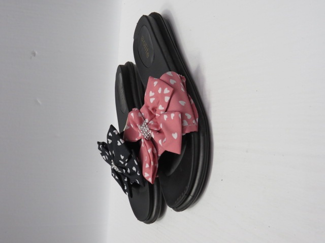 Klapki Damskie AT1009 BLACK/PINK/ROSE/WHITE/RED 36-41