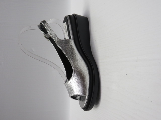 Sandały damskie 0-107 SILVER 36-41 1