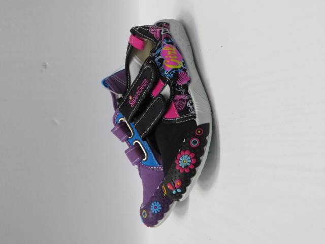 Półbuty Dziecięce 9240 BLACK/BLUE/FUSHIA/JEAN 26-31