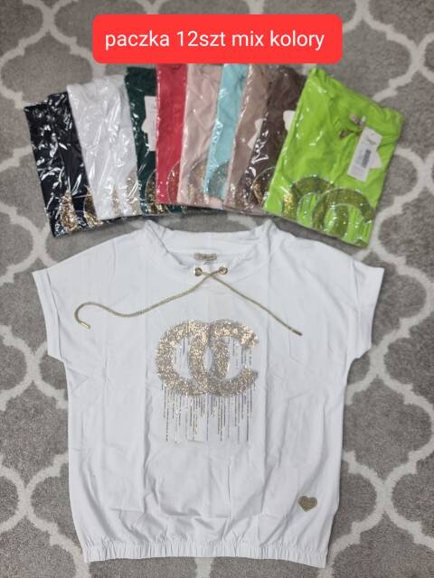 Bluzka damskie 1026 Mix kolor S-XL
