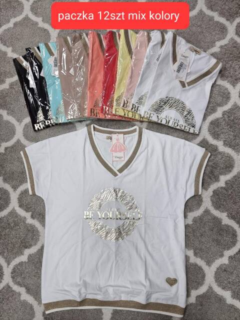 Bluzka damskie 1029 Mix kolor S-XL