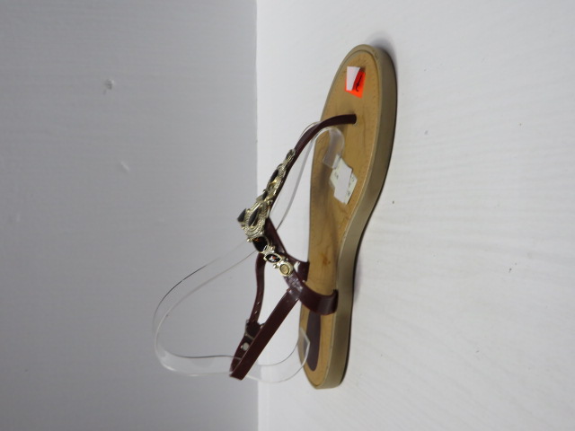 Sandały damskie B-54F BROWN 36-41 1