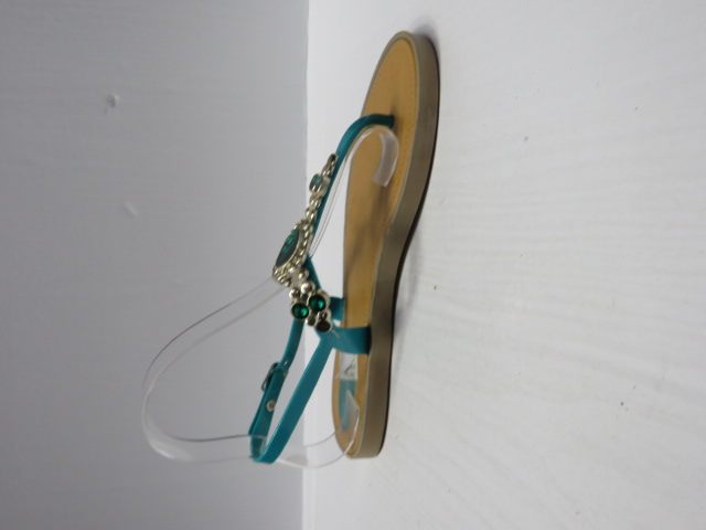 Sandały damskie B-55C GREEN 36-41 1