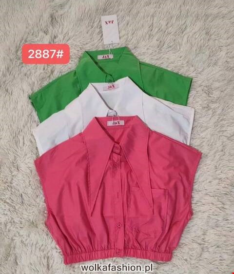 Bluzka damskie 2887 Mix kolor M-2XL