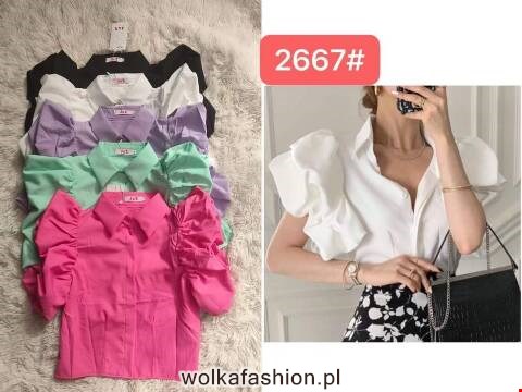 Bluzka damskie 2667 Mix kolor S-XL