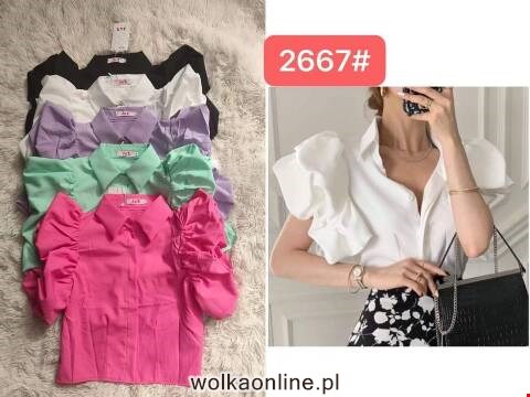 Bluzka damskie 2667 Mix kolor S-XL