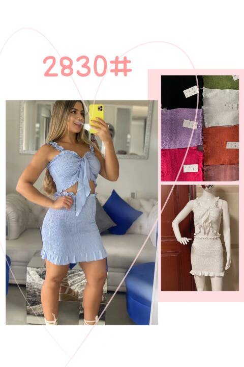 Komplet damskie 2830 Mix kolor M-2XL