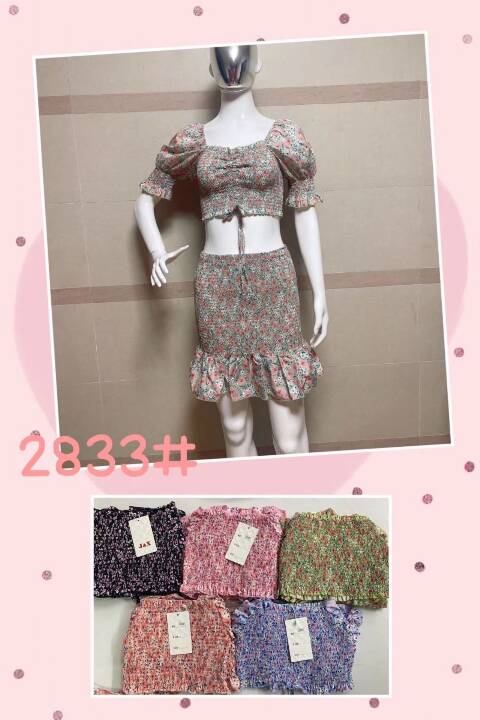 Komplet damskie 2833 Mix kolor M-2XL 1