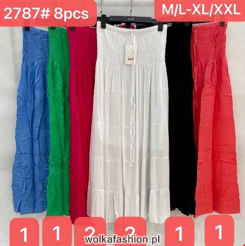 Spódnice damskie 2787 Mix kolor M-2XL 1
