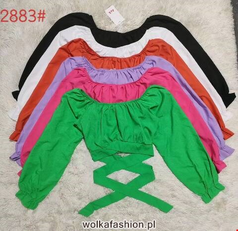 Bluzka damskie 2883 Mix kolor Standard