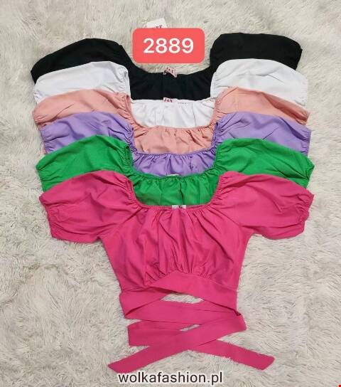 Bluzka damskie 2889 Mix kolor M-2XL