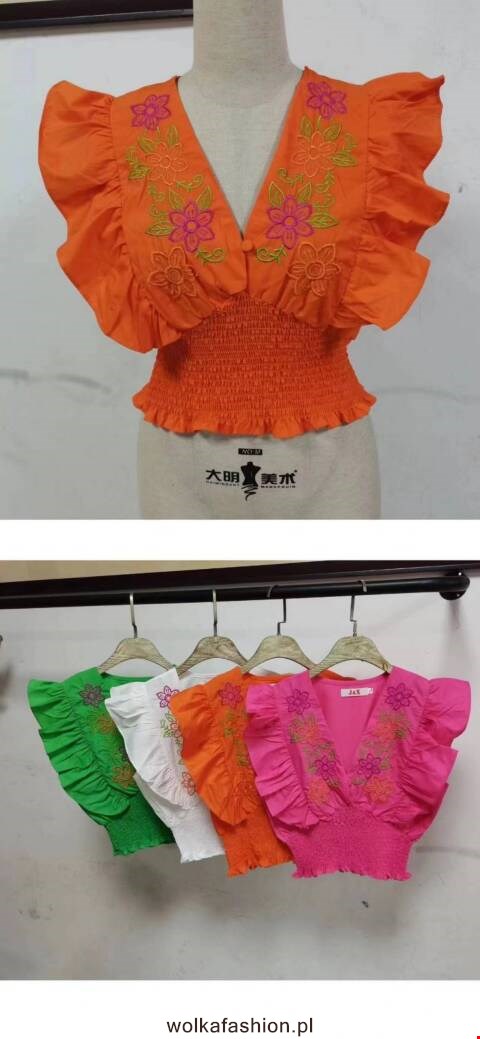 Bluzka damskie 1427 Mix kolor M-2XL