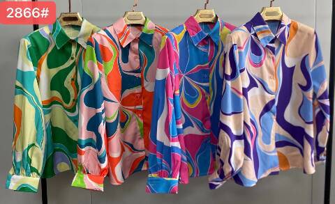 Koszula damskie 2866 Mix kolor Standard
