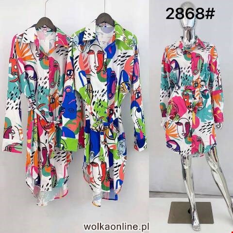 Sukienka damskie 2868 Mix kolor M-2XL
