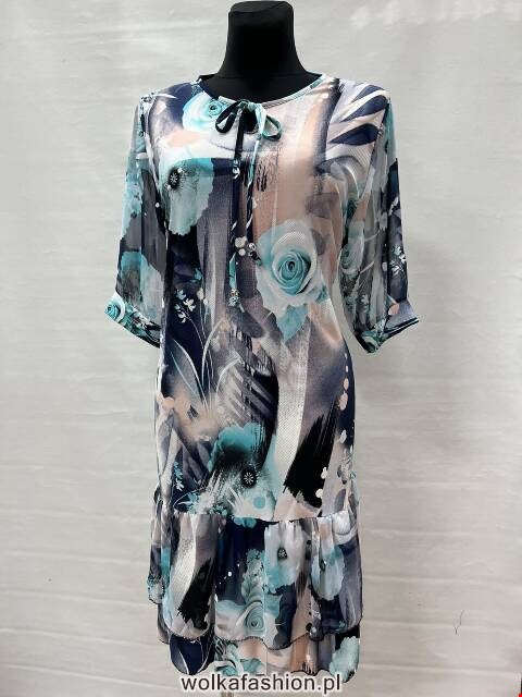 Sukienka damskie 1711 1 kolor 49-52