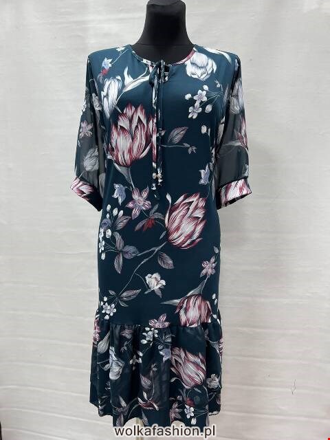 Sukienka damskie 1712 1 kolor 49-52