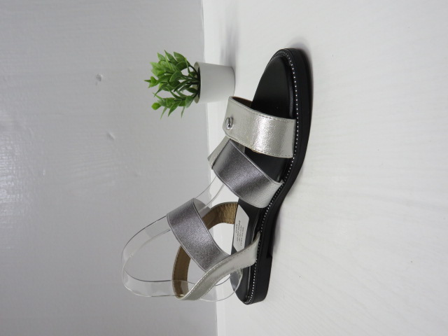 Sandały damskie YO-753 SILVER 36-41 1