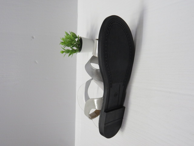 Sandały damskie YO-753 SILVER 36-41 2