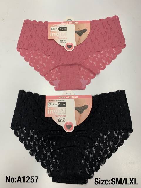 Stringi damskie A1257 Mix kolor S/M-L/XL 1